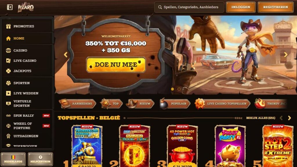 homepage van lizaro wk wedden bookmaker